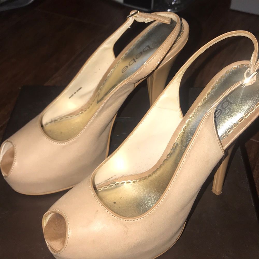 Sling back heels